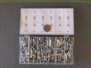 AUTO GLASS FUSE KIT 120Pc 5amp 10amp 15amp 20amp 25amp 30amp - Picture 1 of 1