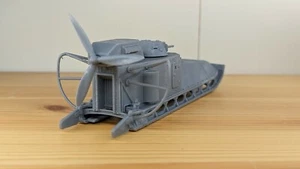 Soviet 02SS Aerosan Tank - WW2/WWII -- Bolt Action 28mm / 1:56 Scale - Picture 1 of 3