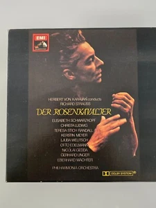 Very Rare set box 1978-2audio casette Herbert von Karajan -Der Rosenkavaljer - Picture 1 of 10