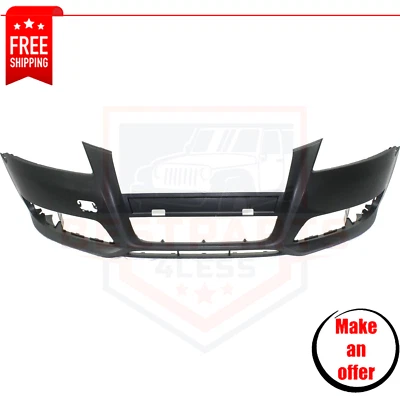 New Front Bumper Cover primed plastic for 2009-2013 Audi A3 Audi A3 Quattro Foto 1 de 4