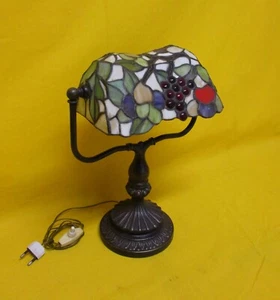 ✅ ANTICA LAMPADA LIBERTY DEL 900 CON PARALUME A MOSAICO ANTIQUE - 3521 - Bild 1 von 14