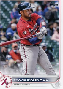 2022 Topps #4 Travis d'Arnaud Excellent