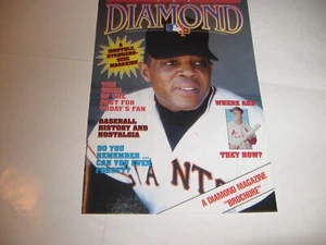 The Diamond MLB Chronicle Magazine Brochure -rare- w/Willie Mays Cover NICE! - Picture 1 of 2