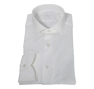 XACUS Camicia Uomo Tessuto Active Shirt 11460001 Tessuto Elasticizzato Bianco - Immagine 1 di 2