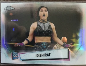 WWE Topps 2021 cromo Io Shirai refractor SP 🔥🔥 - Imagen 1 de 2