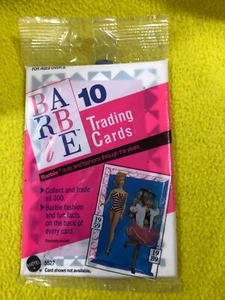 Vintage Barbie Trading Cards Pack of 10 Sealed Wax Pack - Picture 1 of 2