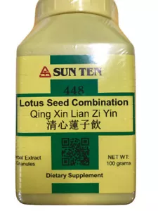 Sun Ten - Lotus Seed Combination Granules / Qing Xin Lian Zi Yin / 清心蓮子飲, 448 - Picture 1 of 3