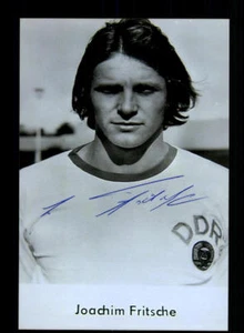 Joachim Fritsche Foto DDR Nationalspieler Original Signiert+A16952 + A 68360 - Picture 1 of 2