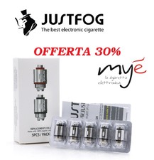 Resistenze coil Justfog Q16 Q16Pro 1.6 ohm 1.2 ohm (P16 P14 Q14) 100% Italia