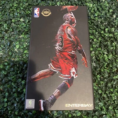 ENTERBAY 1/9 Scale MICHAEL JORDAN ACTION FIGURE NBA CHICAGO BULLS MM-1207 MJ - Image 1 of 4
