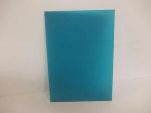  Perspex Blue Acrylic Sheet Frosted  Plastic Material Panel  A5 A4 A3 3mm - Picture 1 of 1