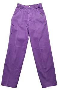 VTG Rocky Mountain Rockies PURPLE Jeans Women's Size 29 / 9 High Rise Mom Y2K - Picture 1 of 15