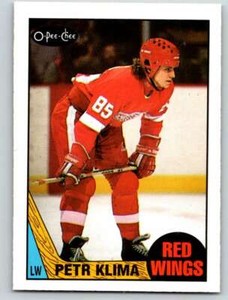 1987-88 O-Pee-Chee #26 Petr Klima NM-MT Red Wings J2M