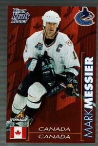 1997-98  Pinnacle Kraft Dinner.   Mark Messier