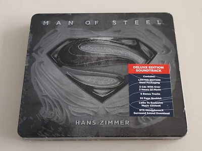 Man of Steel [Original Score] [Limited Deluxe Edition] (CD, Jun-2013, 2 Discs) - Image 1 of 3