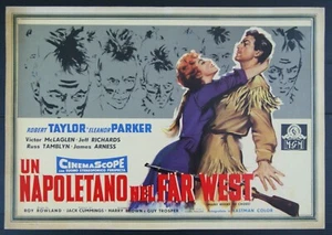 Fotoumschlag Film EIN NEAPOLITANER IM WILDEN WESTEN Robert Taylor E.Parker 1955 - Bild 1 von 1