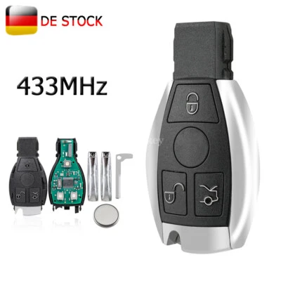 Funk Schlüssel Für Mercedes-Benz A B C E M R Klasse CLK CLS SL SLK Viano 433MHz