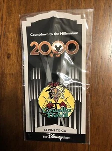 2000 Disney Countdown to Millennium Cruella DeVil #63 Pin New Sealed - Picture 1 of 3