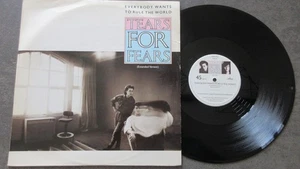 Tears For Fears Everybody Wants to Rule the World Extended 12" 1985 *EX/NR MINT* - Picture 1 of 1