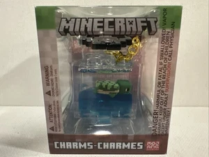 Minecraft Series 2 Charms 2.5-Inch Backpack Hanger Turtle - Picture 1 of 6