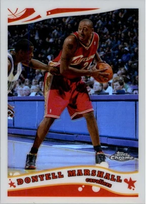 2005-06 Topps refractores cromados #157 Donyell Marshall/999 - BSK Foto 1 de 2