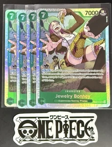 4x One Piece EB02-015 SR Jewelry Bonney - English - Foil - Play Set - TCG - Mint - Picture 1 of 1