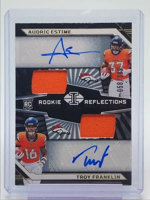 ESTIME TROY FRANKLIN 2024 ILLUSIONS RPA ROOKIE REFLECTIONS RC AUTO /399 Q3977 - Image 1 of 2
