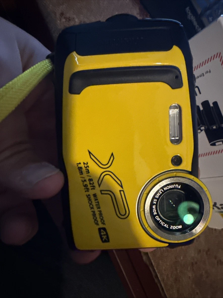 FUJIFILM フジフィルム FinePix XP140 イエロー Amazon.com : FinePix XP140 Bundle W/SD Card - Yellow : Electronics