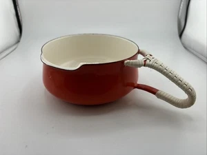 Dansk Designs 2 Tassen Orange Koben Stil Soßen Topf Topf Dänemark - Bild 1 von 8