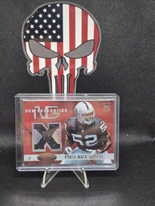 Parche certificado Khalil Mack RC 2014 nueva generación ROOKIE RAIDERS #NG-KM 047/299 - Imagen 1 de 2