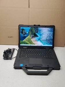 Dell Touch 5430 Rugged 14" Intel Core i5-1145G7 16GB RAM `TB SSD win 11 - Foto 1 di 21