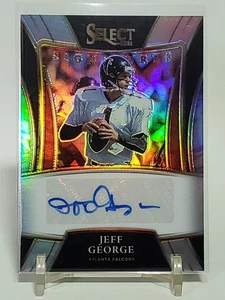 Jeff George AUTO SILVER SIGNATURES 2021 Panini Select #SSP-JGE - Picture 1 of 2
