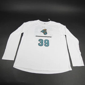 Coastal Carolina Chanticleers Under Armour Long Sleeve Shirt Men's White Used - Picture 1 of 10
