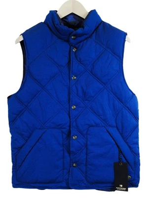 SCOTCH & SODA Men M Two-Tone Reversible Camouflage Quilted Padded Vest - Image 1 of 4