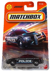 Matchbox 2023 Dodge Charger Pursuit, Black - Picture 1 of 3