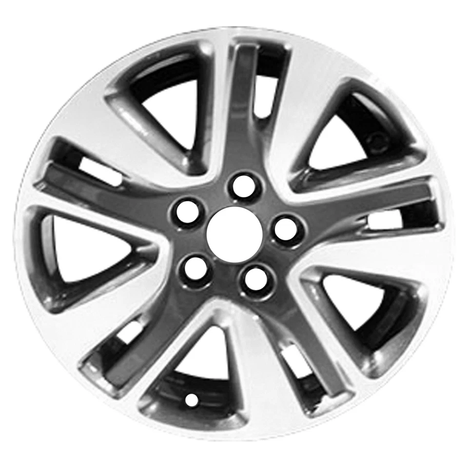 Refurbished 18x7 Machined Black Wheel fits 2014-2017 Honda Odyssey 560-64058 - Image 1 of 1