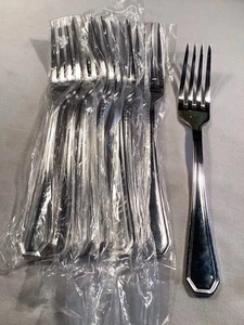 Set 8 Winco VICTORIA Stainless 18/8 DINNER FORKS 7 1/2” Never Used. - Picture 1 of 3