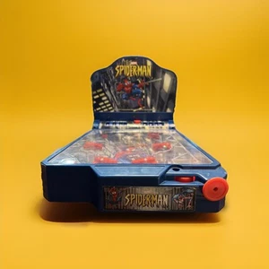 2004 FunRise Toys Marvel Spider-Man Tabletop Pinball Game Untested - Picture 1 of 10