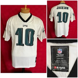 White Philadelphia Eagles #10 DeSean Jackson Football Jersey Youth XL / Small - Picture 1 of 16