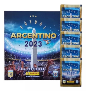 Panini Futbol Argentino 2023 Sticker Album + 100 Packs Sealed Neu Sammlung - Bild 1 von 3