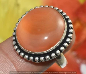 Carnelian Gemstone Ring 925 Sterling Silver Plated Us Size 8.5" U342-F113 - Picture 1 of 1