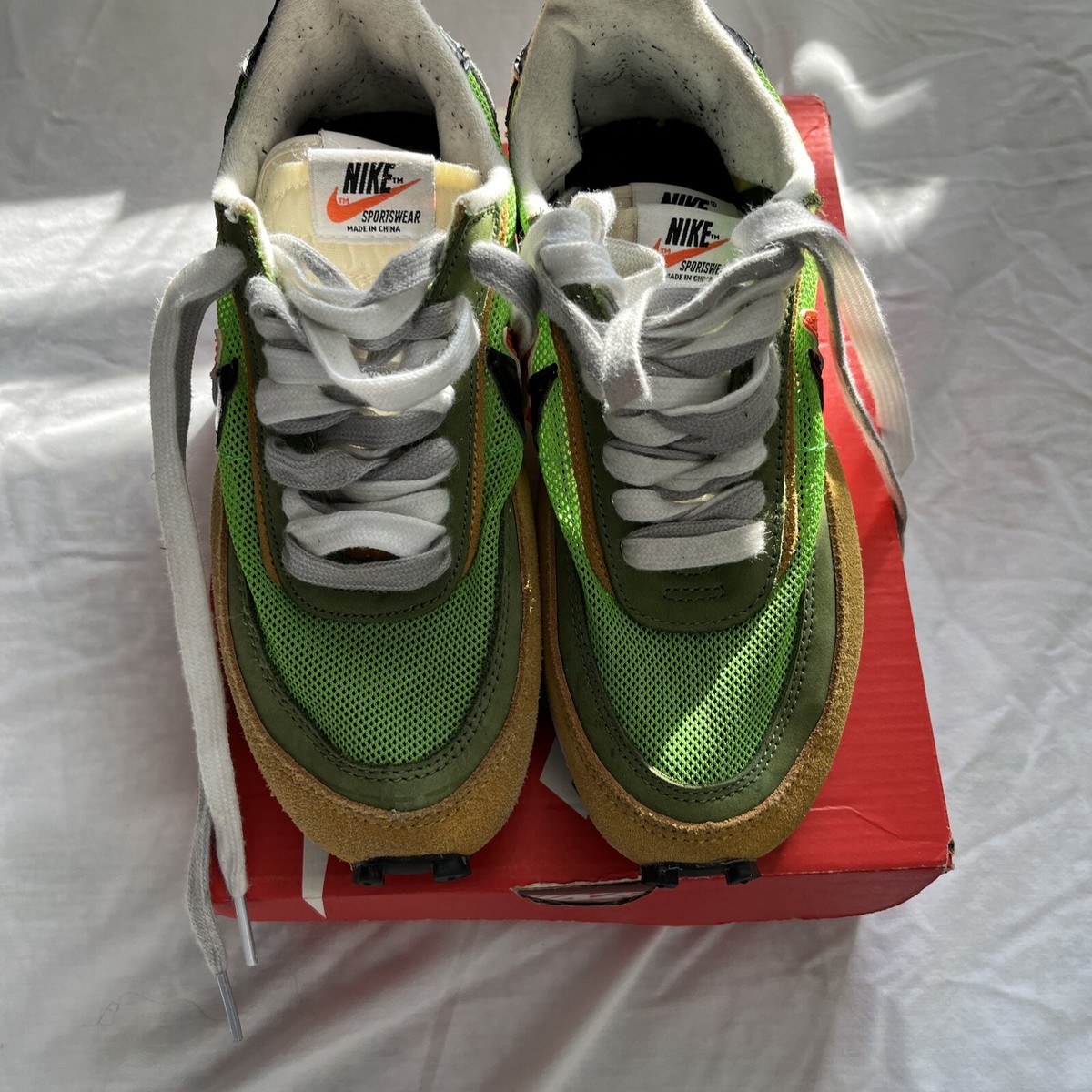 Nike sacai x LDWaffle Green Gusto for Sale | Authenticity Nike sacai x LDWaffle Green Gusto for Sale | Authenticity