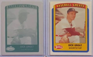 1/1 DICK GROAT 1990 SWELL GREATS CARD #49 PRINTING PLATE ST. LOUIS CARDINALS - Picture 1 of 3