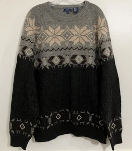 Suéter Susquehanna Trail Outfitters Lana Shetland Fail Isle XL Exterior Grunge - Imagen 1 de 6