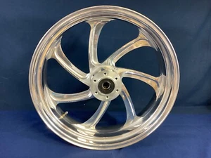 NOS open box Victory Valencia Billet Tube less Rim T18 X 5, Chrome, 2874078* - Picture 1 of 12
