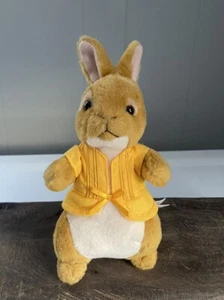 Ty Beanie Babies Mopsy Bunny Peter Rabbit Yellow Soft Toy Plush Approx 9" - Picture 1 of 4