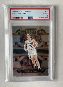2024 Select WNBA - Concourse Caitlin Clark #72 (RC) PSA 9 - Picture 1 of 2