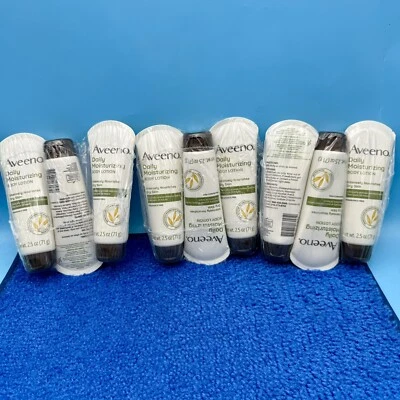 9x Aveeno Loción Corporal Hidratante Diaria, Avena Prebiótica Nutritiva, 2.5 OZ Foto 1 de 3