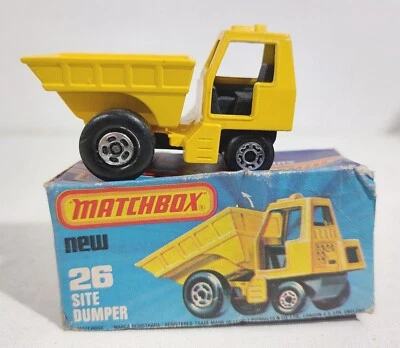 71727 MATCHBOX Lesney Superfast 1/66 - Site Dumper - inbox - Immagine 1 di 4