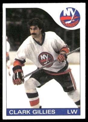 1985-86 O-Pee-Chee - #81 Clark Gillies - Image 1 of 2